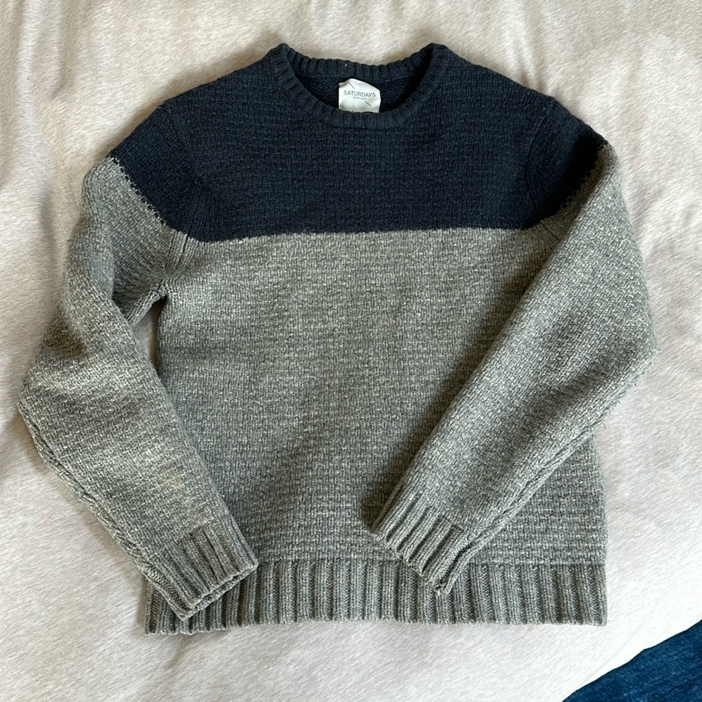Saturdays Surf Nyc 100% Wool Sweater